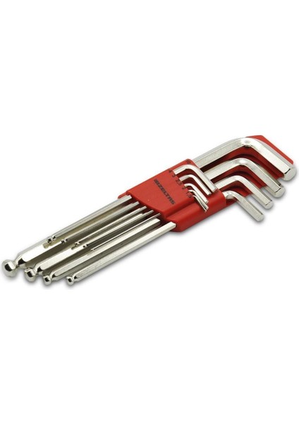 çınar ticaret ızeltaş yuvarlak allen anahtar takımı uzun boy 9 parça
