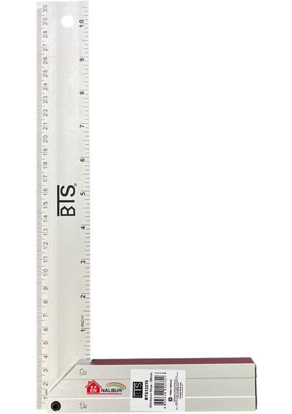 çınar ticaret bts 12275 alüminyum gönye 30 cm