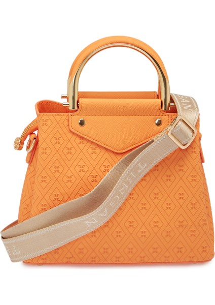 Turuncu Print Kadın Omuz Çantası - S25Y1PR09177-V3F modelleri