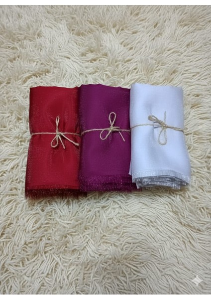 Işıltılı Organze Şal