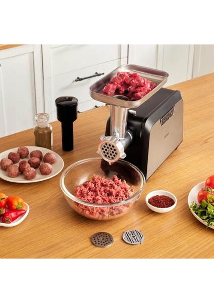 Inox Kıyma Makinesi 2000W