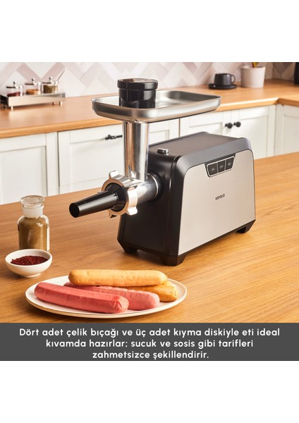 Inox Kıyma Makinesi 2000W fırsatları