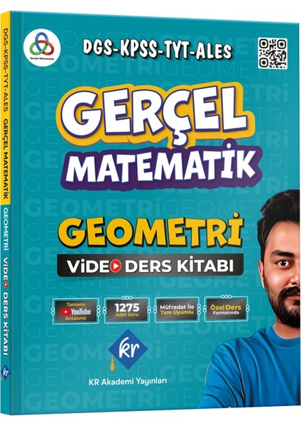 Gerçel Matematik DGS KPSS TYT ALES Geometri Video Ders Kitabı
