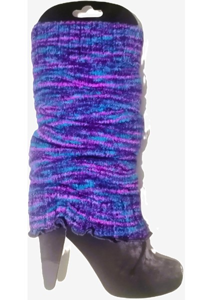 Kadın Ayak & Bilek Isıtıcı Triko Örme Tozluk 1 Çift