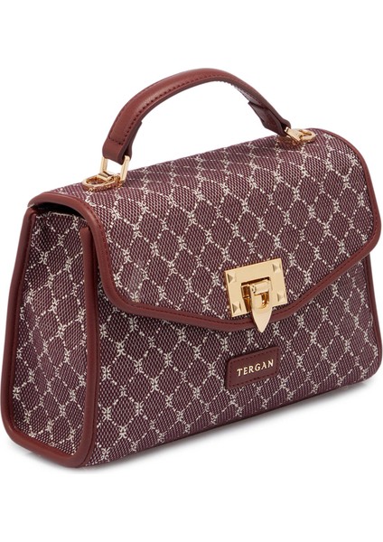 Bordo Tekstil Kadın El Çantası - S25K1TWC0714-V6K fiyatları
