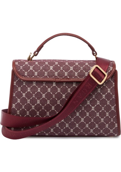 Bordo Tekstil Kadın El Çantası - S25K1TWC0714-V6K modelleri