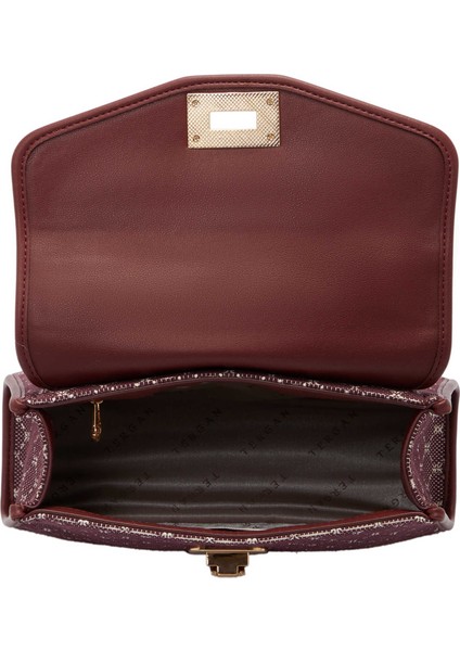 Bordo Tekstil Kadın El Çantası - S25K1TWC0714-V6K fırsatları