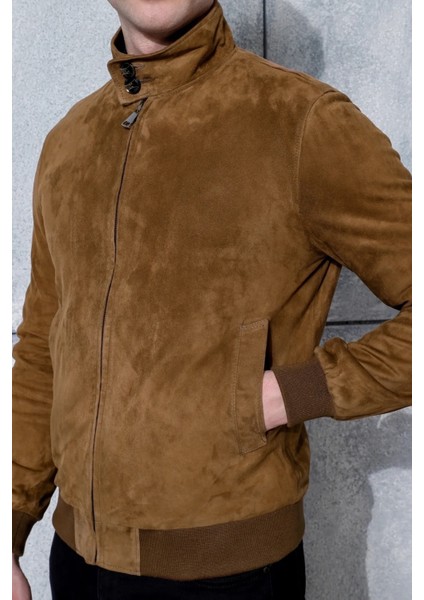 Kolej Hakiki Deri Taba Erkek Süet Ceket fiyatları