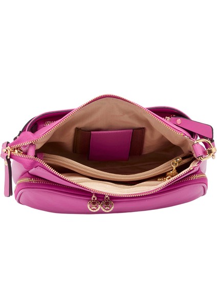 Pembe Deri Kadın Çapraz Askılı Çanta - S25Y1BC78872-H68 fırsatları