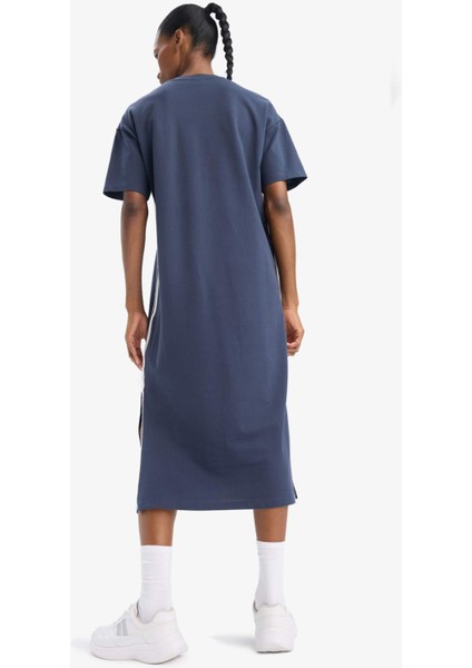 NBA New York Knicks Kısa Kollu Pike Elbise E3620AX25SM