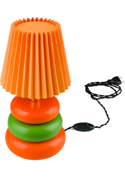 Little Lollies No:8 Renkli Masaüstü Aydınlatma - El Yapımı, Pirinç Detaylı modelleri