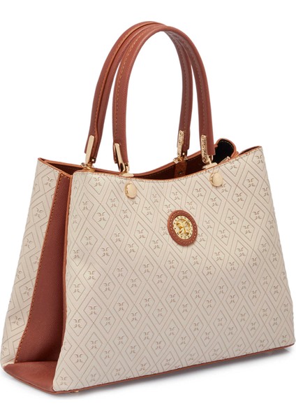 Bej Print Kadın Omuz Çantası - S25K1PR09185-S7G fiyatları