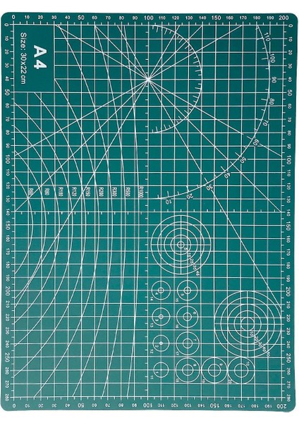 Kesim Çalışma Matı Altlığı 3 mm Çift Taraflı A4 fiyatları