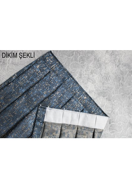 Fon Jakar Perde Perla Desen Çift Kanat Sık Pileli(1 x 3) modelleri