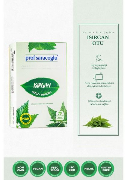 Isırgan (Urtica Dioica) Bitki Çayı