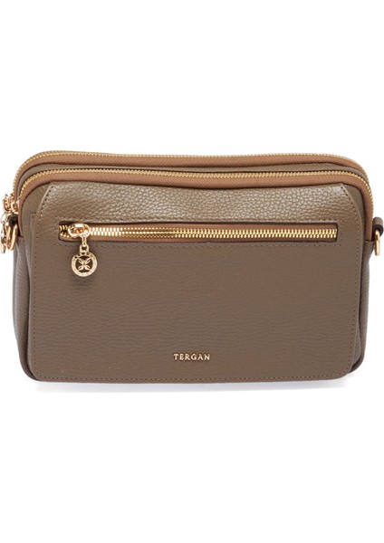 Bej Deri Kadın El Çantası - S25Y1BC79999-B73