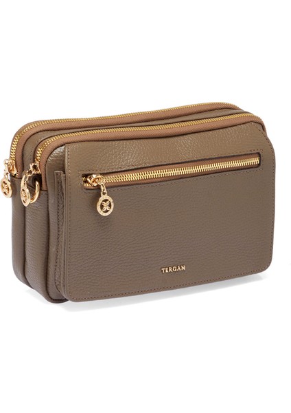 Bej Deri Kadın El Çantası - S25Y1BC79999-B73 fiyatları