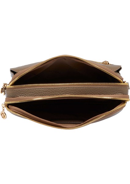 Bej Deri Kadın El Çantası - S25Y1BC79999-B73 fırsatları