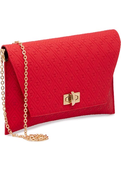 Kırmızı Print Kadın Omuz Çantası - S25K1PR09187-S4R fiyatları