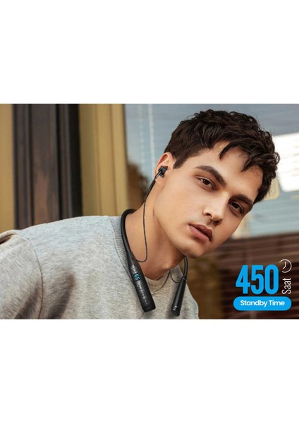 450 Saat Boyundan Askılı Bluetooth Kulaklık — iPhone 13 / 12 Pro / 11 Pro (Ses Denge Koruma) fiyatları