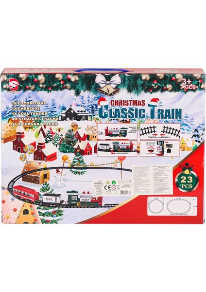 Işıklı Dumanlı Yılbaşı Tren Seti