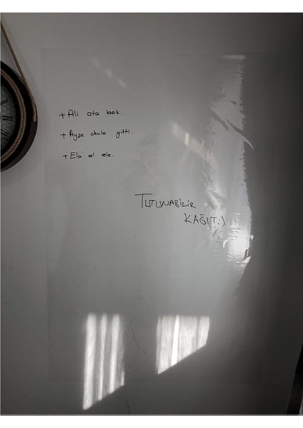 çınar ticaret kendinden yapışkanlı şeffaf tahta filmi - 2 metre x 60 cm