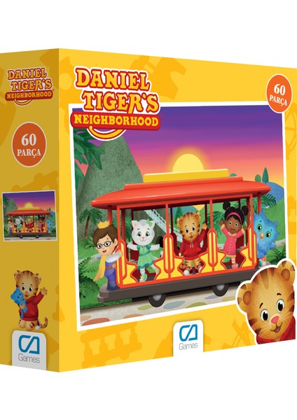 Daniel Tigers - 60 Parçalı Puzzle