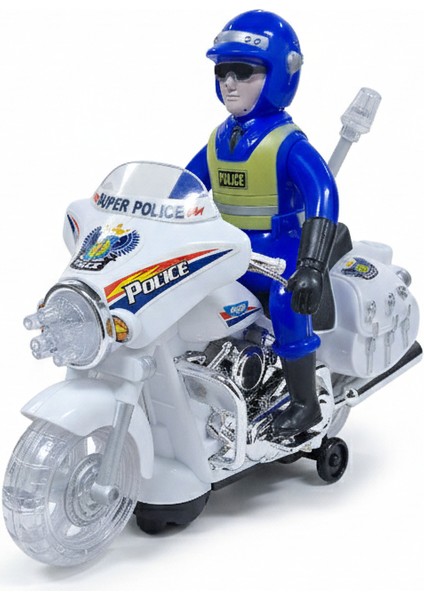 Sesli ve Işıklı Polis Motoru Oyuncak