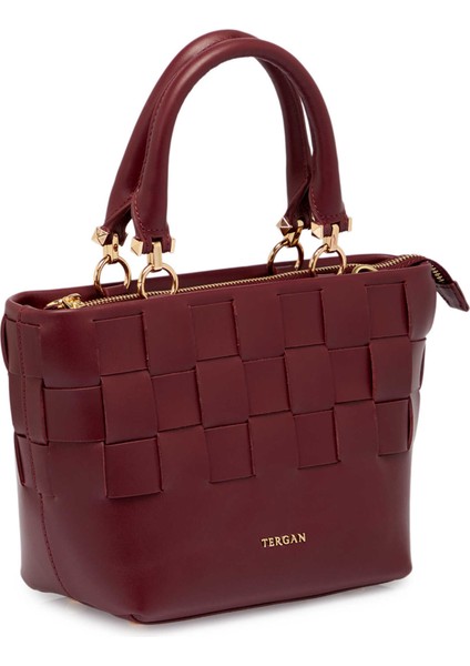 Bordo Deri Kadın El Çantası - S25Y1BC80408-X31 fiyatları