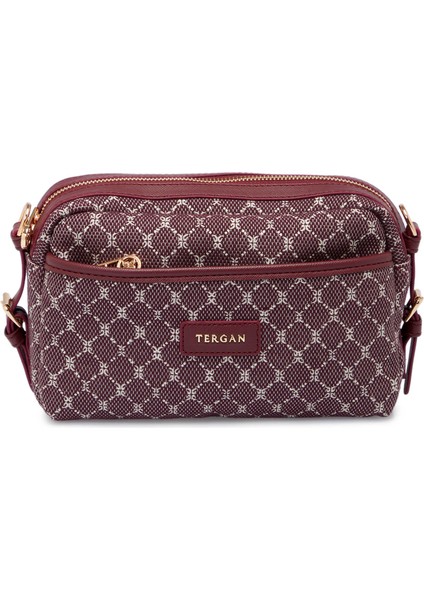 Bordo Tekstil Kadın Çapraz Askılı Çanta - S25K1TWC0711-V6K