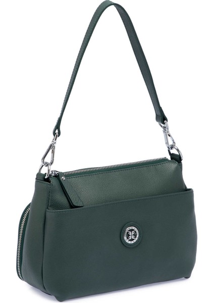 Yeşil Deri Kadın Çapraz Askılı Çanta - S25Y1BC78872-J0B fiyatları
