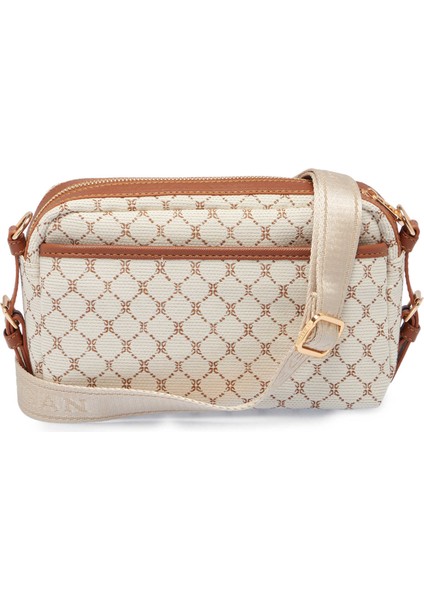 Bej Tekstil Kadın Çapraz Askılı Çanta - S25K1TWC0711-S7G fiyatları