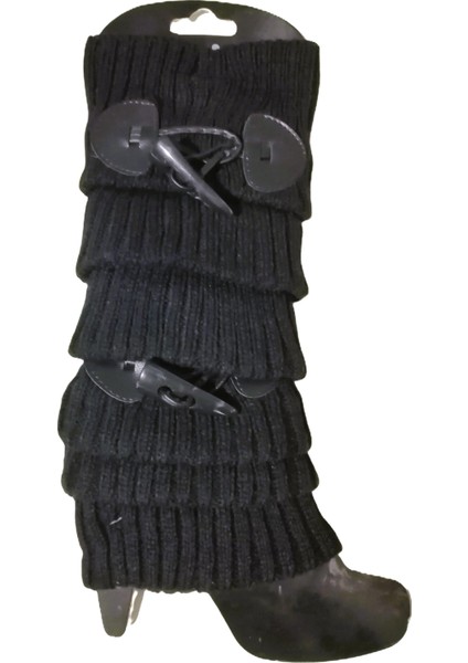 Kadın Ayak & Bilek Isıtıcı Triko Örme Tozluk 1 Çift