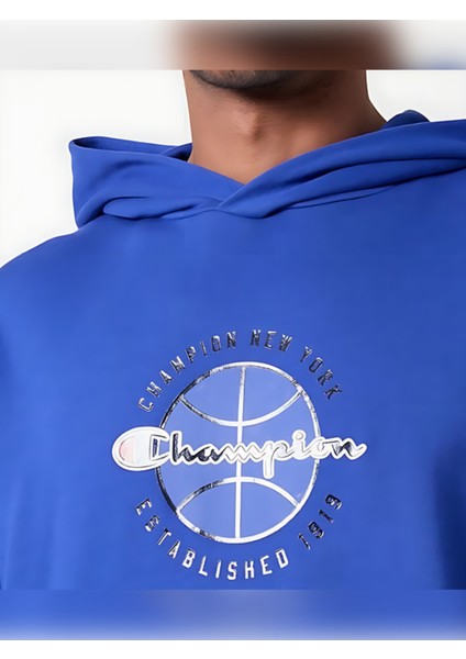 Modern Basket Interlok Kumaş Kapüşonlu Sweatshirt, Erkek modelleri