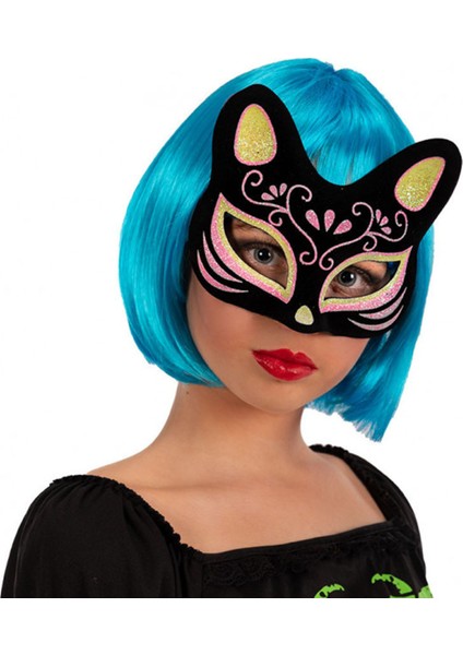 çınar ticaret siyah süet sarı pembe simli kedi maskesi fırsatları