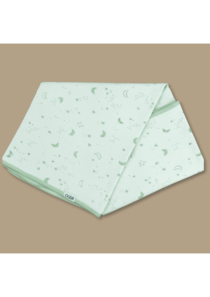 Isme Özel Nakışlı Gökyüzü Temalı Mint Yeşili Bebek Battaniyesi fırsatları