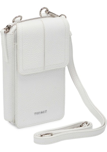 Beyaz Deri Kadın Omuz Çantası - S25Y1BC80438-B69 fiyatları