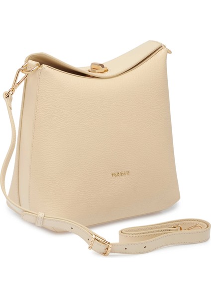 Krem Deri Kadın El Çantası - S25Y1BC80407-T8S fiyatları