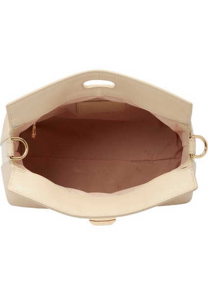 Krem Deri Kadın El Çantası - S25Y1BC80407-T8S fırsatları