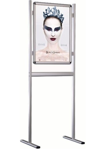 B1 70X100 cm Yüksek Alüminyum Çift Iki Taraflı Mobil Kaldırım Reklam Poster Pano fırsatları