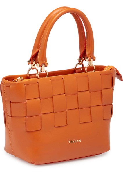 Turuncu Deri Kadın El Çantası - S25Y1BC80408-T6T modelleri