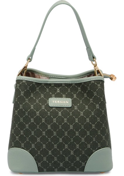 Yeşil Tekstil Kadın Omuz Çantası - S25K1TWC0710-T5I