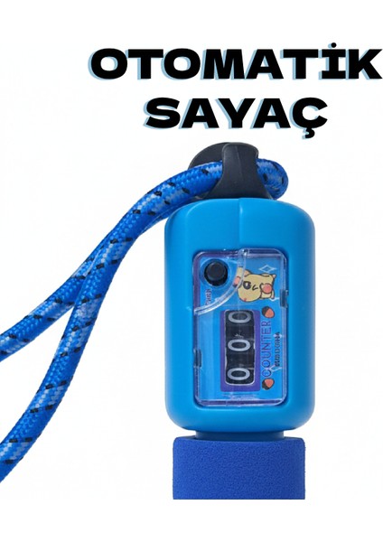 Sayaçlı Atlama Ipi Mavi