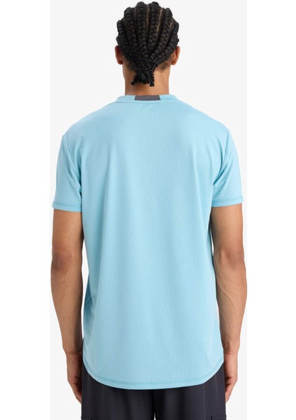 Standart Fit Bisiklet Yaka Sporcu Kısa Kollu Tişört E2435AX25SM