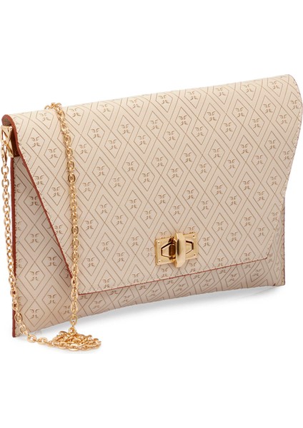 Bej Print Kadın Omuz Çantası - S25K1PR09187-S7G fiyatları