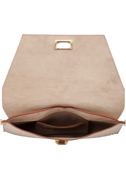 Bej Print Kadın Omuz Çantası - S25K1PR09187-S7G fırsatları