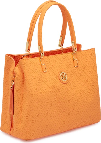 Turuncu Print Kadın Omuz Çantası - S25Y1PR09175-V3F fiyatları