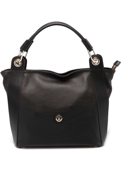 Kahve Deri Kadın El Çantası - S25Y1BC77736-S3Y