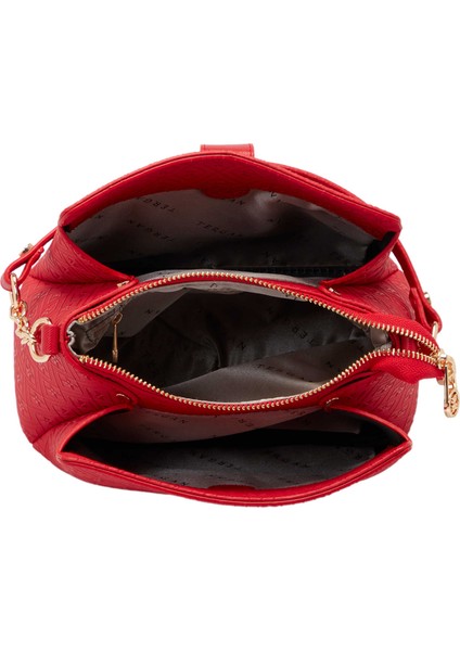 Kırmızı Print Kadın Omuz Çantası - S25K1PR09178-S4R fırsatları