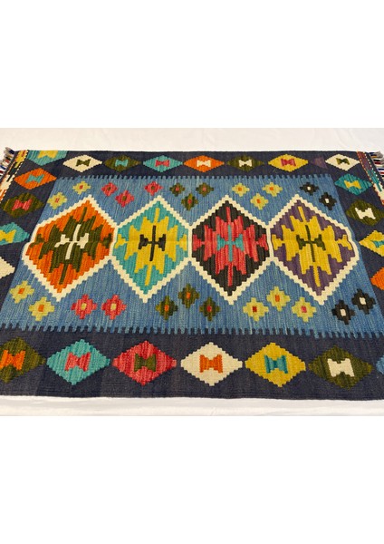 El Dokuma Afgan Kilim Yün Kök Boya indirimleri